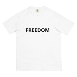 Unisex garment-dyed heavyweight t-shirt